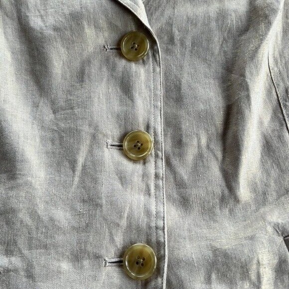 Donna Karan “Urban Safari” Linen Top - NWT! - Picture 11 of 12